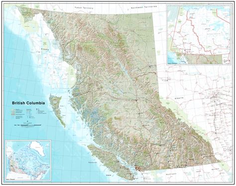 british columbia map