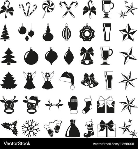 88 Christmas Images Black And White Vector L2sanpiero