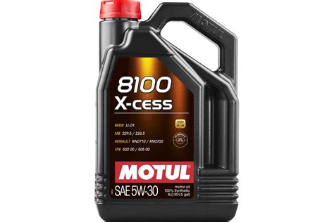 Синтетическое масло 8100 X-cess 5W30 4л MOTUL 108945 - выгодная цена ...