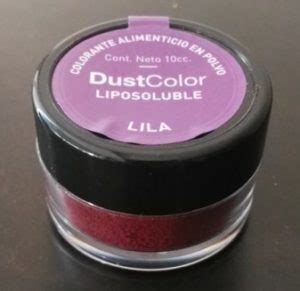 DUST COLOR COLORANTE LIPOSOLUBLE EN POLVO LILA 10 CC DC