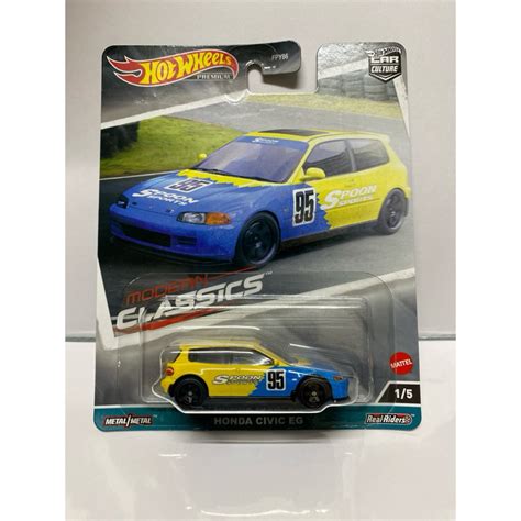 Hot Wheels Modern Classic Honda Civic Eg Shopee Malaysia
