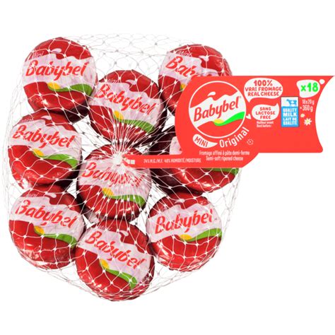 BABYBEL ORIGINAL MINI CHEESE ROUNDS 360g – Canteen Canada