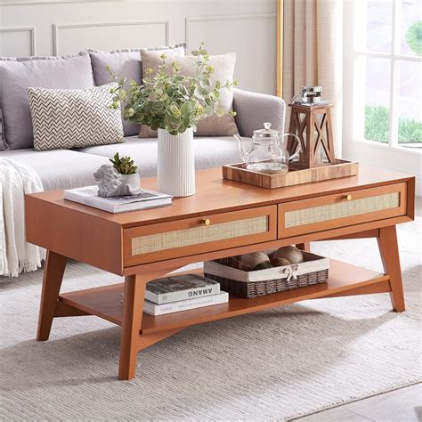 Mid Century Modern Coffee Table With Storage - EMSEKFLOL.COM