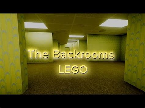 The Backrooms Lego Trailer Youtube