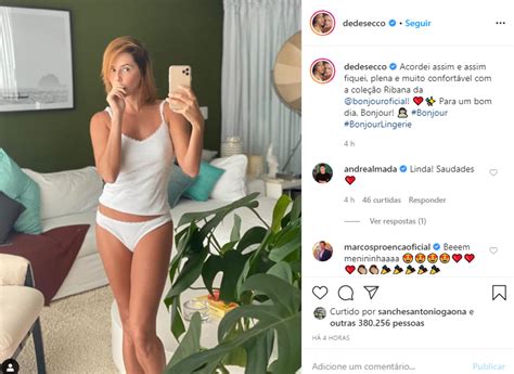 Deborah Secco arrasa ao surgir de lingerie Portal Área VIP
