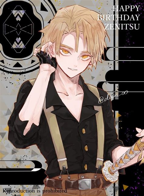 KimetsuNoYaiba Zenitsu Hot Disegni Di Anime Personaggi Anime