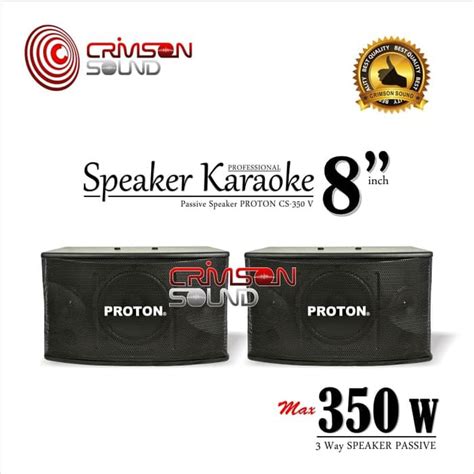 Jual SPEAKER PROTON CS 350V CS 350V CS350V CS 350 V 8 INCH 3 WAY 350