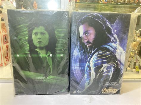 Ready Stock Hot Toys Bucky Barnes Hobbies Toys Collectibles Memorabilia Fan Merchandise