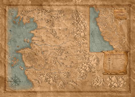 map of witcher 3 world