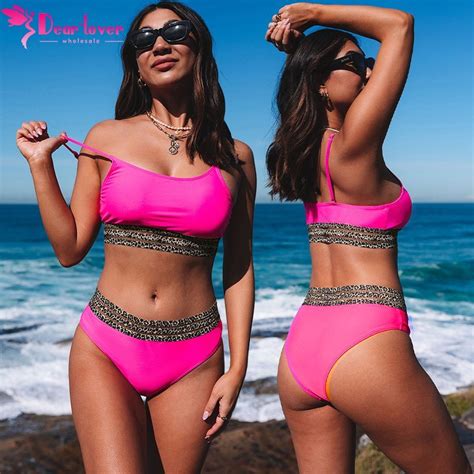 Dear Lover Wholesale New Design Sexy Swimsuit Thong Bikini Women Swimwear Swimwear And