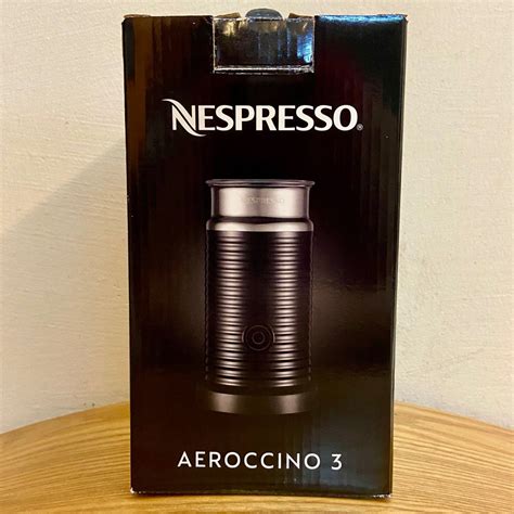 Nespresso Aeroccino Milk Frother Black Tv Home Appliances Kitchen