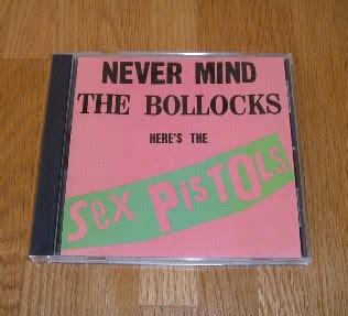 SEX PISTOLS NEVER MIND THE BOLLOCKS HERES THE SEX PISTOLS 度のメシよりCD