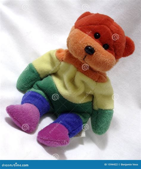 Gay Pride Bear Pride Flag Necklace Royalty Free Stock Photography Cartoondealer