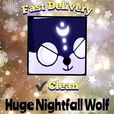 Huge Nightfall Wolf Pet Simulator X