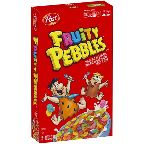 post fruity pebbles cereal  oz box walmartcom
