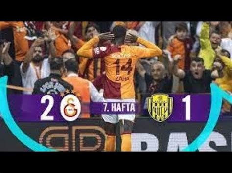 Galatasaray Vs Ankaragucu 2 1 Highlights All Goals 2023 HD YouTube