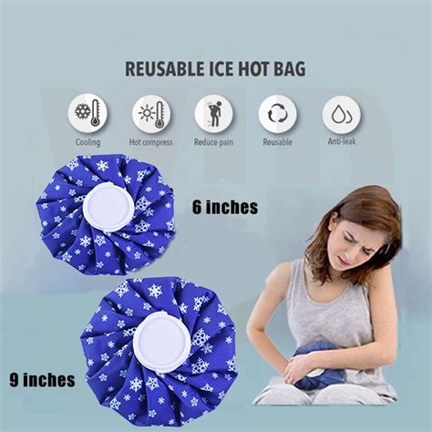 Hot Pack For Period Pain Reusable Ice Hot Bag Period Hot Water Bag Hot Cooling Therapy Pain
