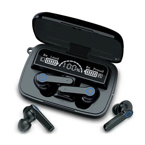 m19 earbuds, Black at ₹ 510/piece in Katni | ID: 26752254712