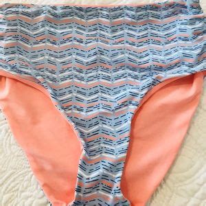 Aerie Swim Aerie High Waisted Reversible Bikini Bottoms Poshmark