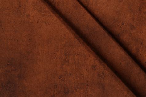 Yards Fulton Faux Suede Upholstery Fabric In Brown