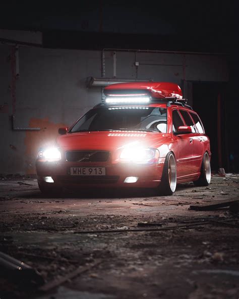 Modified Volvo V70 Wagon With Custom Low Suspension Ssr Wheels Artofit