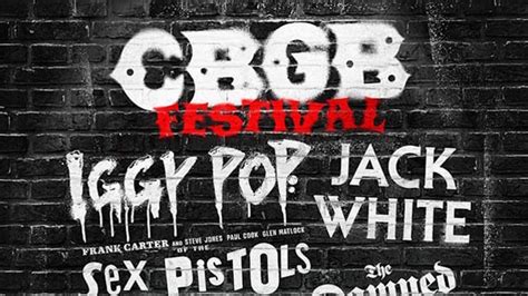 Cbgb Fest To Feature Iggy Pop Sex Pistols And More
