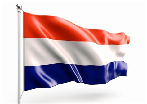 Premium Photo Netherlands Flag Vector White Background