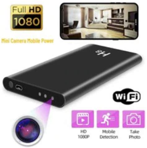 Скрытая камера ПаверБанк с ночной съемкой датчиком движения Power Bank ...