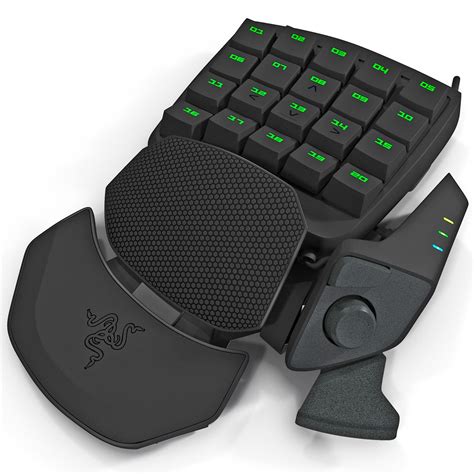 Elite Gaming Keypad Razer Orbweaver 3D Model $49 - .c4d .3ds .lwo .obj ...
