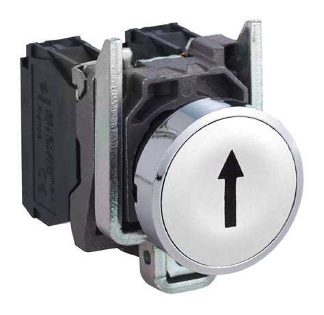 XB4BA3341 Кнопка Schneider Electric Harmony 22 мм, IP66, Белый ...