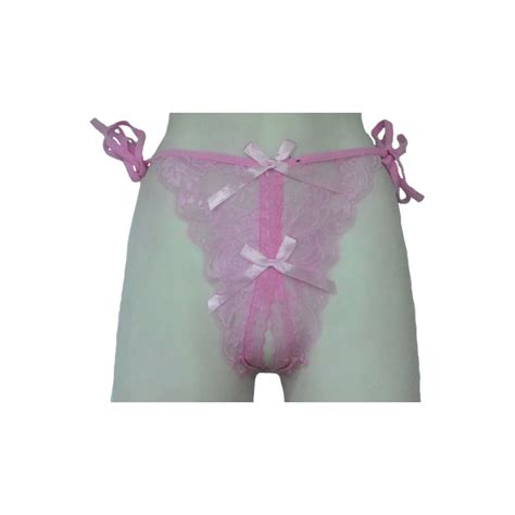 Jual Jakarta Lingerie Gstring JLG C Open Crotch Pink Sexy In Bikini Style Shopee Indonesia