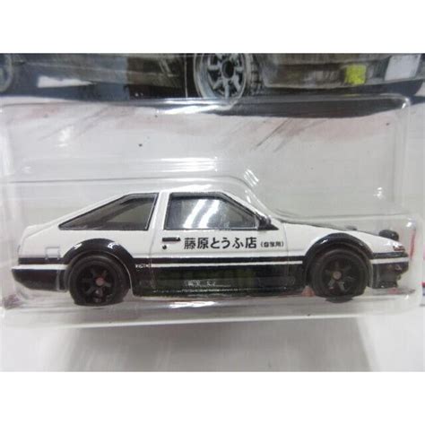 八田元氣小棧 全新日版 hot wheels 風火輪 瘋火輪 頭文字D AE86 Toyota 藤原豆腐店 限量 蝦皮購物