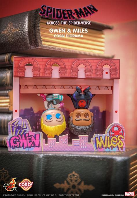 Hot Toys Cosbi 盲盒迷你珍藏人偶系列 CBX001 Marvel 蜘蛛俠 飛躍蜘蛛宇宙場景系列 原盒6款不重複