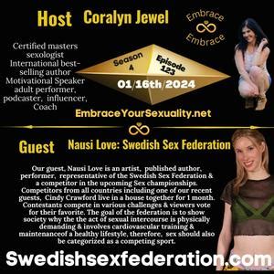 Nausi Love Rep From The Swedish Sex Federation Embrace Hosted By Coralyn Jewel Podcast