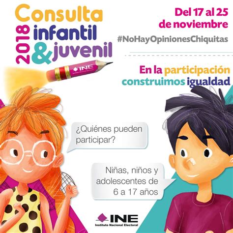 ¡participa En La Consulta Infantil Y Juvenil 2018 Tienes Hasta El 25 De Noviembre Central