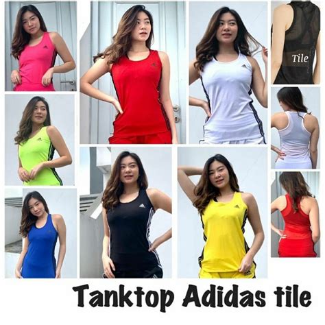 Jual Tangtop Senam Wanita Olahraga Gym Aerobic Zumba Filates Model