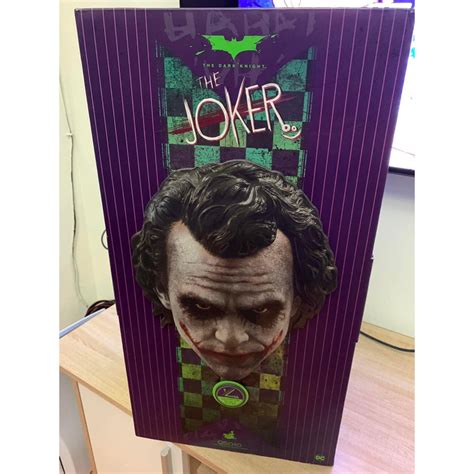 Hot Toys QS 蝙蝠俠黑暗騎士小丑 比例人偶作品 蝦皮購物