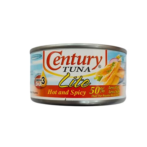 Century Tuna Lite Lite Hot And Spicy 50 180g