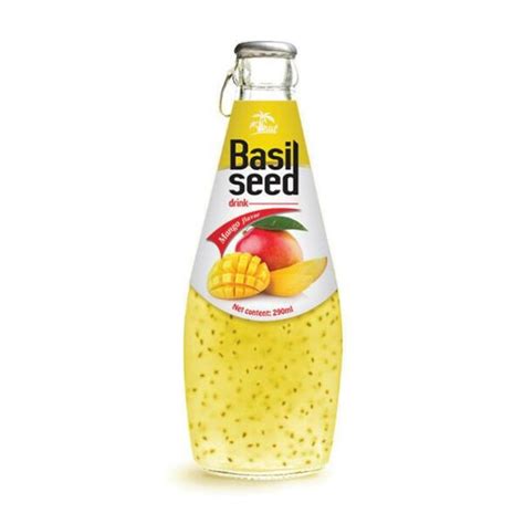 290ml VINUT Basil Seed Drink With Mango Flavor