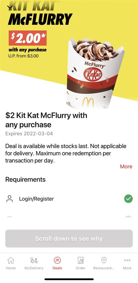 McDonald’s Has $2 Kit Kat McFlurry (U.P. From $3.00) On 4 Mar 22, Here ...