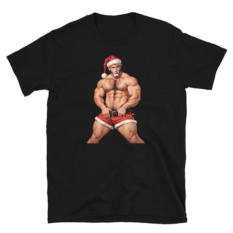 Sexy Hunk Santa Gay Bear Gay Daddy Hunk Santa Christmas Gay LGBT Etsy