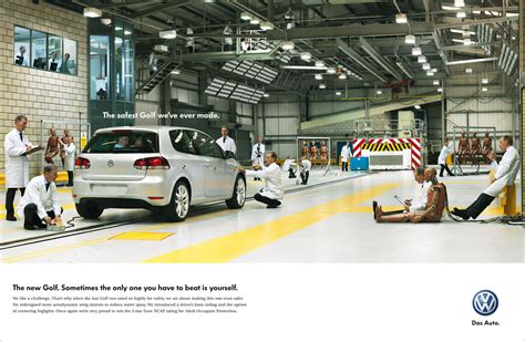 Volkswagen Print Advert By DDB Crash Test Ads Of The World