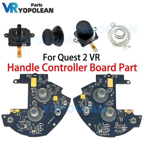 Joystick Anal Gico D Controlador Izquierdo Y Derecho Placa Base Para Oculus Quest Controlador