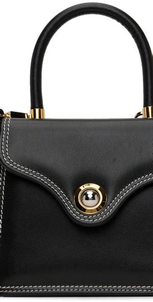 Ratio Et Motus Black Leather Lady 15 Bag