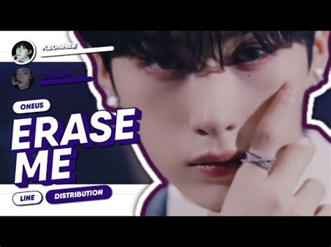 ONEUS 원어스 Erase Me Line Distribution YouTube