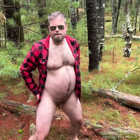 Watch Daddy Strip Naked In The Woods Gay Bear Porn Feat Magnus Cockus Xhamster
