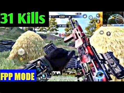 Fpp Gameplay Kills Solo Vs Squad Call Of Duty Mobile Battle