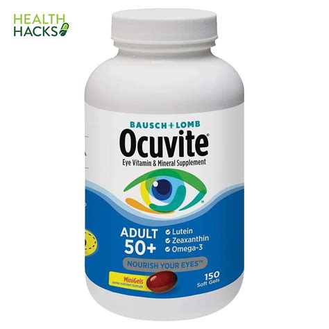 Ocuvite Adult Eye Vitamin Mineral Support Softgels Lazada Ph