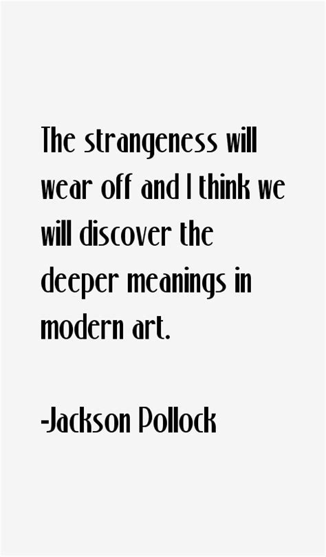 Jackson Pollock Quotes & Sayings