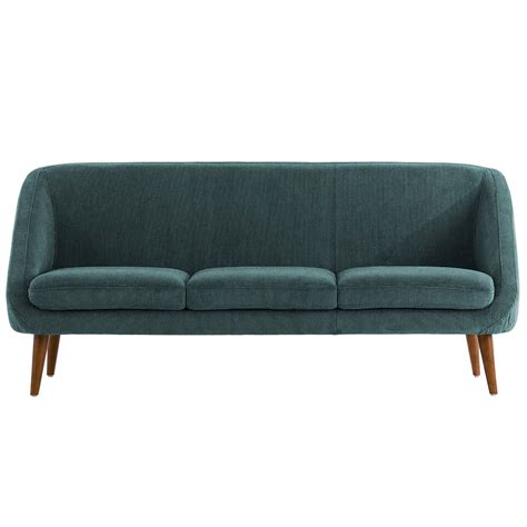 Трехместный диван с обивкой из велюра Belanger Sofa по цене 108 900 руб ...